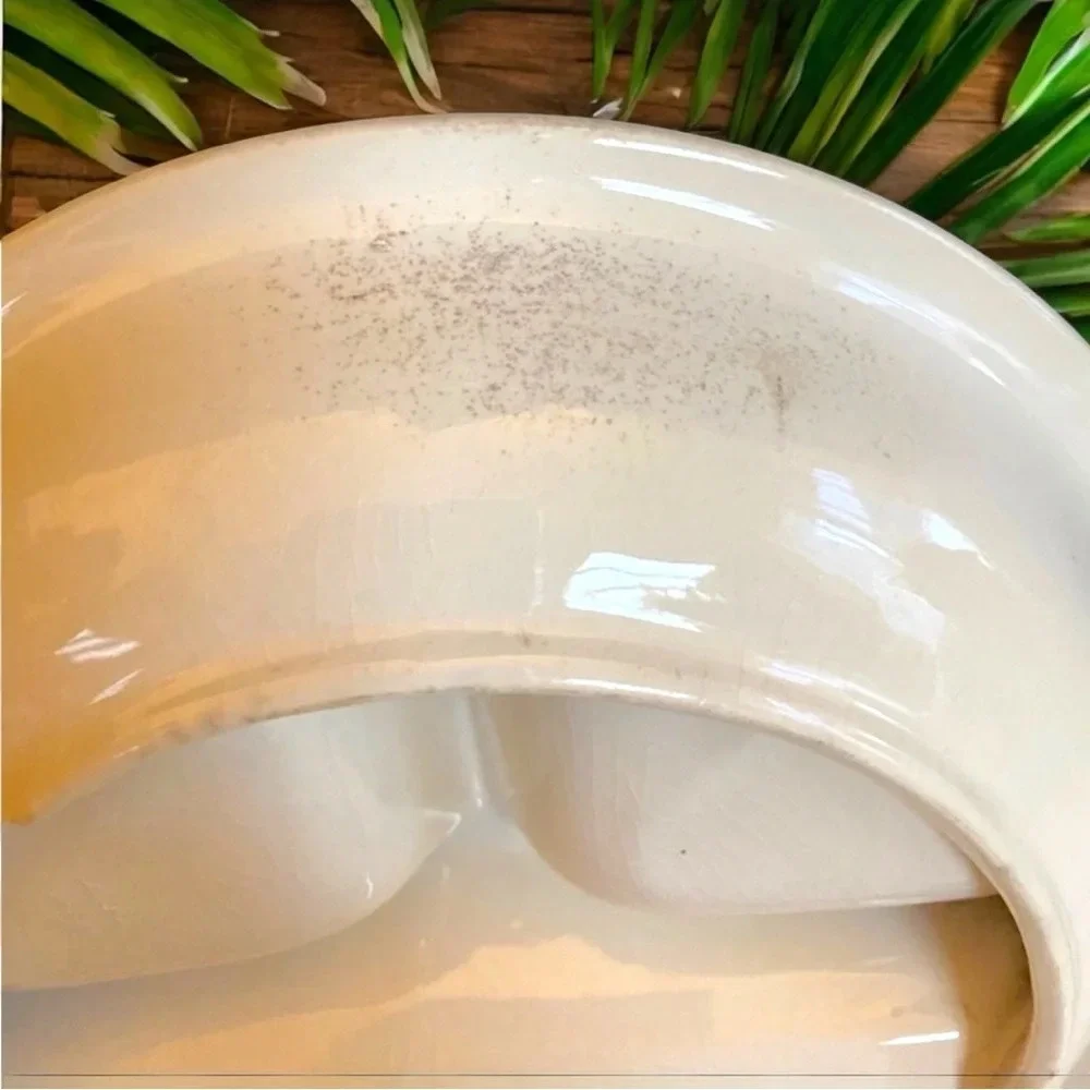 VINTAGE 1930s Salem China Co. Child’s Baby Feeding Dish/Bowl - Hey Diddle Diddle